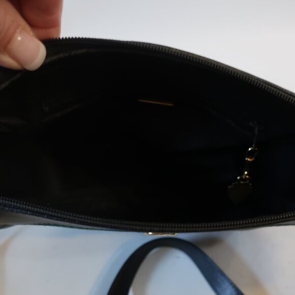 Authentic Womens Gucci Black Guccissima Sherry Web Ophidia Crossbody Handbag - Picture 12 of 16